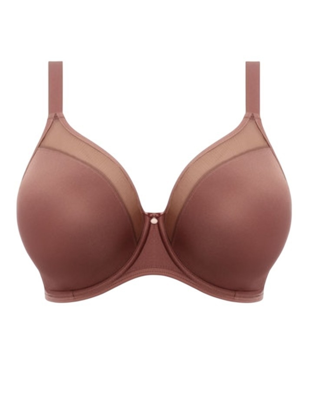 Elomi Clove Sheer Molded Underwire Bra 32J 32GG Nude Mauve EL4301CVE
